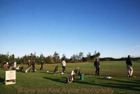 Practice range Bandon Dunes