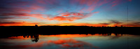 Sunrise Eureka slough panorama