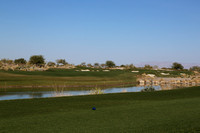 tee shot at Coyote Springs